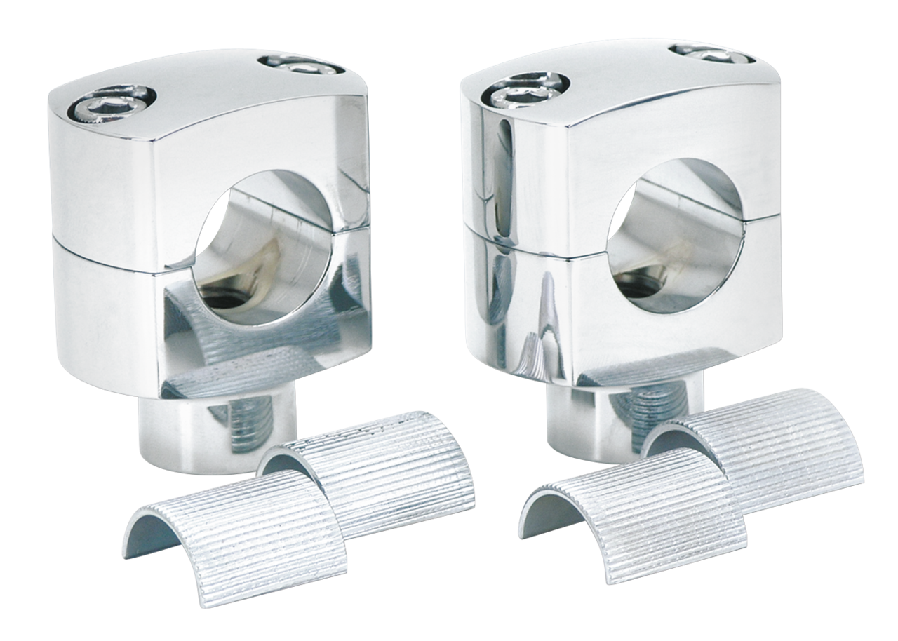 Gzp Chrome Billet Short Riser Set W/Slee Riser Zodiac