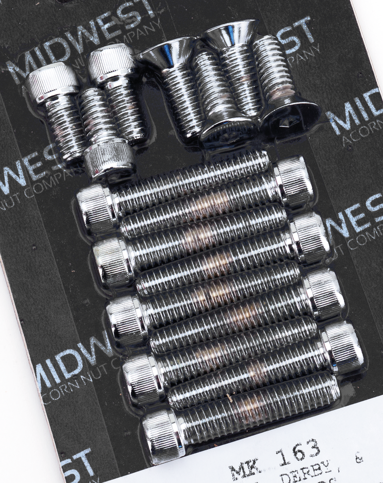 Chrome Allen Screw Kit Pri Dby Insp. Cov Hardware & Fastener Midwest Acorn Nut Company Default Title