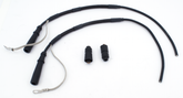 Hot Wires Univ.Race 2xstr. Black 23" Spark Plug Wire Nology Default Title