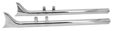 W.Gatling 36" Straight Fishtail Set Slip-On & Muffler V Twin Mfg Default Title