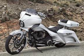 T&S Low chopped Tour Pak - Touring Tour Pack Tommy & Son$