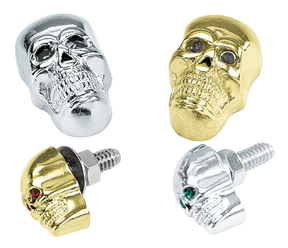 Gzp Skull Krommet Chrome Small Plain Hardware & Assortment Trays Zodiac