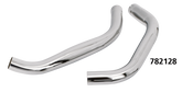 Chrome Header Set Xl57 78 Exhaust Header & Mid-Pipe V Twin Mfg Default Title