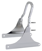 Gzp Chrome Side Straps Flh/T97 08 Sissy Bar Side Plate Zodiac Default Title