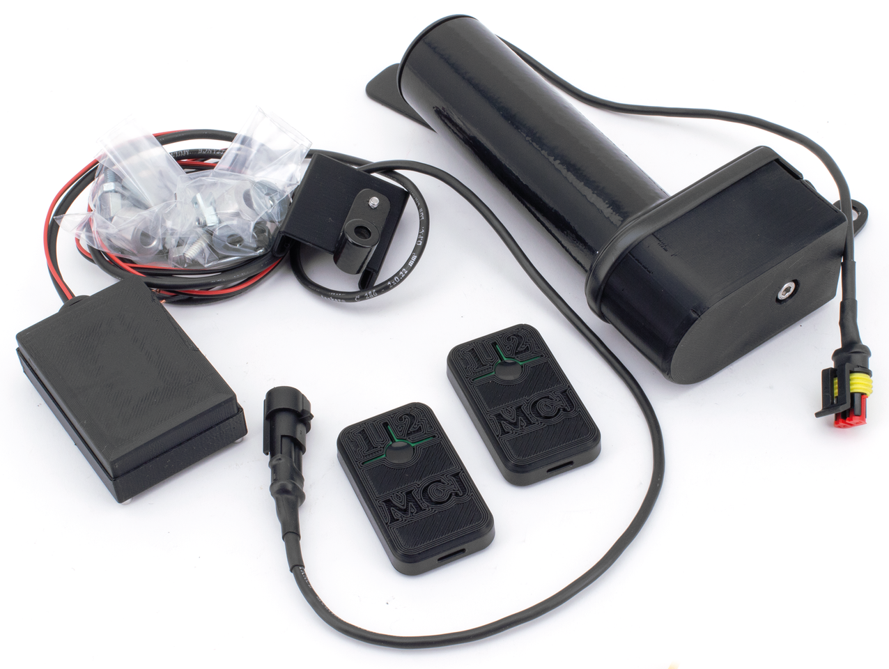 Mcj Remote Control Motor 975 Rh22 Up Exhaust Mounting Hardware & Accessory Mcj Default Title