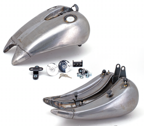 Gzp Softail Gastank +4" 1pc Fl/Dash Mnt Stretched Gas Tank Zodiac Default Title