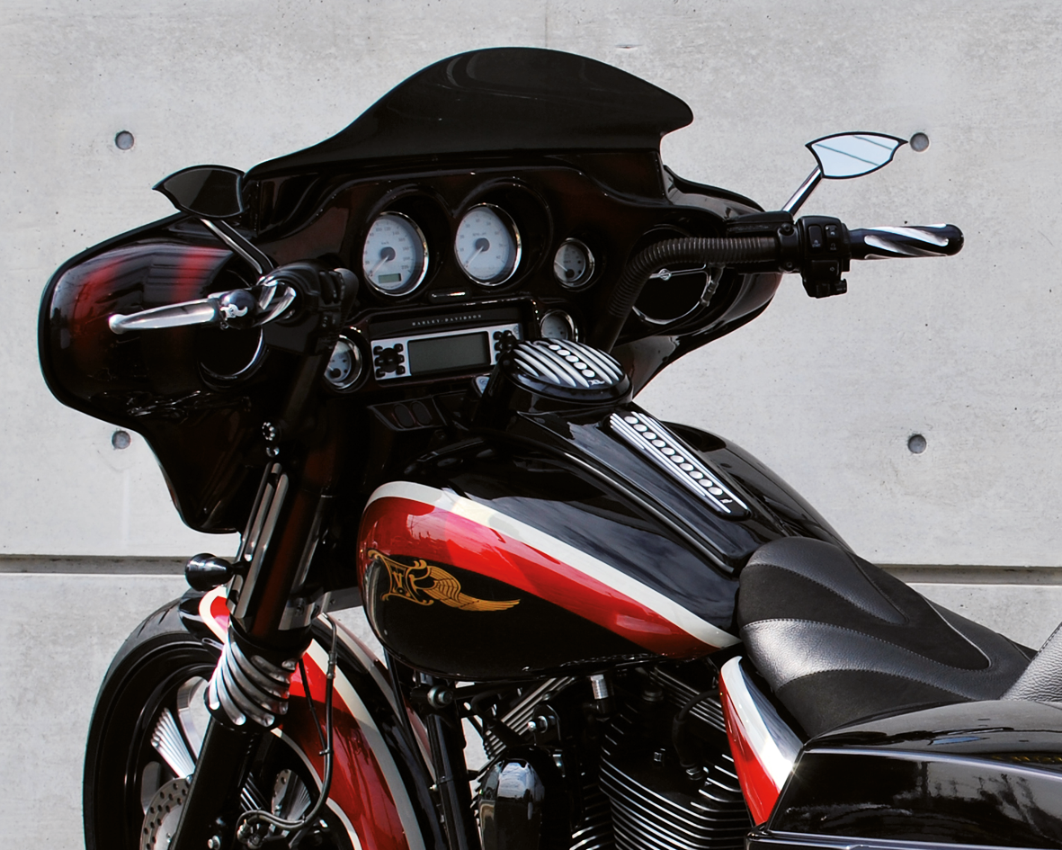 Neo Fusion Spiral Grips Black/Brass Handlebar, Hand Controls & Mirrors Ken's Factory