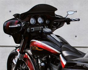Neo Fusion Spiral Grips Black/Brass Handlebar, Hand Controls & Mirrors Ken's Factory