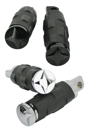 Gzp Chrome Lone Star Peg Set Foot Peg Zodiac