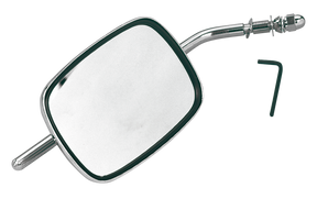 Gzp Chrome Long Stem Mirror Fx/Fl, Ea Mirror & Component Zodiac