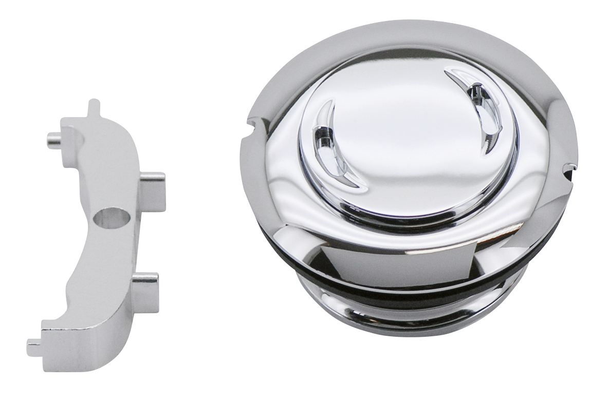 Gzp Chr Flushmount 1.5" Gascap W/Paintsv Gas Cap Zodiac Default Title