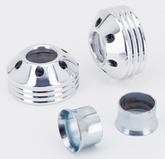 Mcj End Caps Royal 80 4 Ribbed Chrome Exhaust End Cap Mcj Default Title