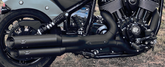 Mcj 2 2 Race Slip Ons Chief22 Up Black Slip-On & Muffler Mcj Default Title
