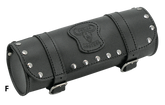 Texas Leather Roll Bag 3.2 L, Studded Leather Luggage Texas Leather Default Title