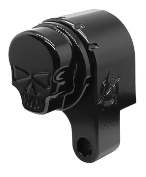 Rbw Skull RBW Skull Ride Mode Selector Left Side, Chrome Fuel Tuner Rbw Skull