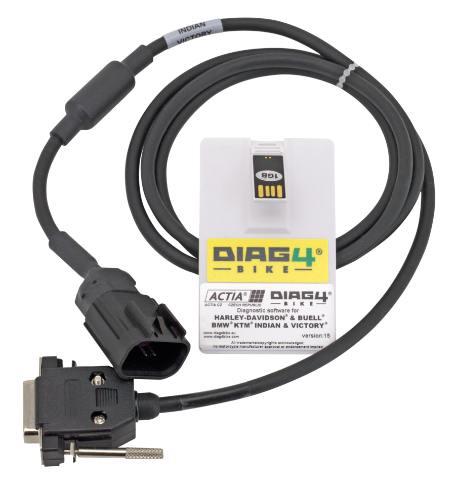 Diag4 Bike Software Indian/Victory V21.X Diagnostic, Tuning & Fuel Injection Tools Diag4 Bike