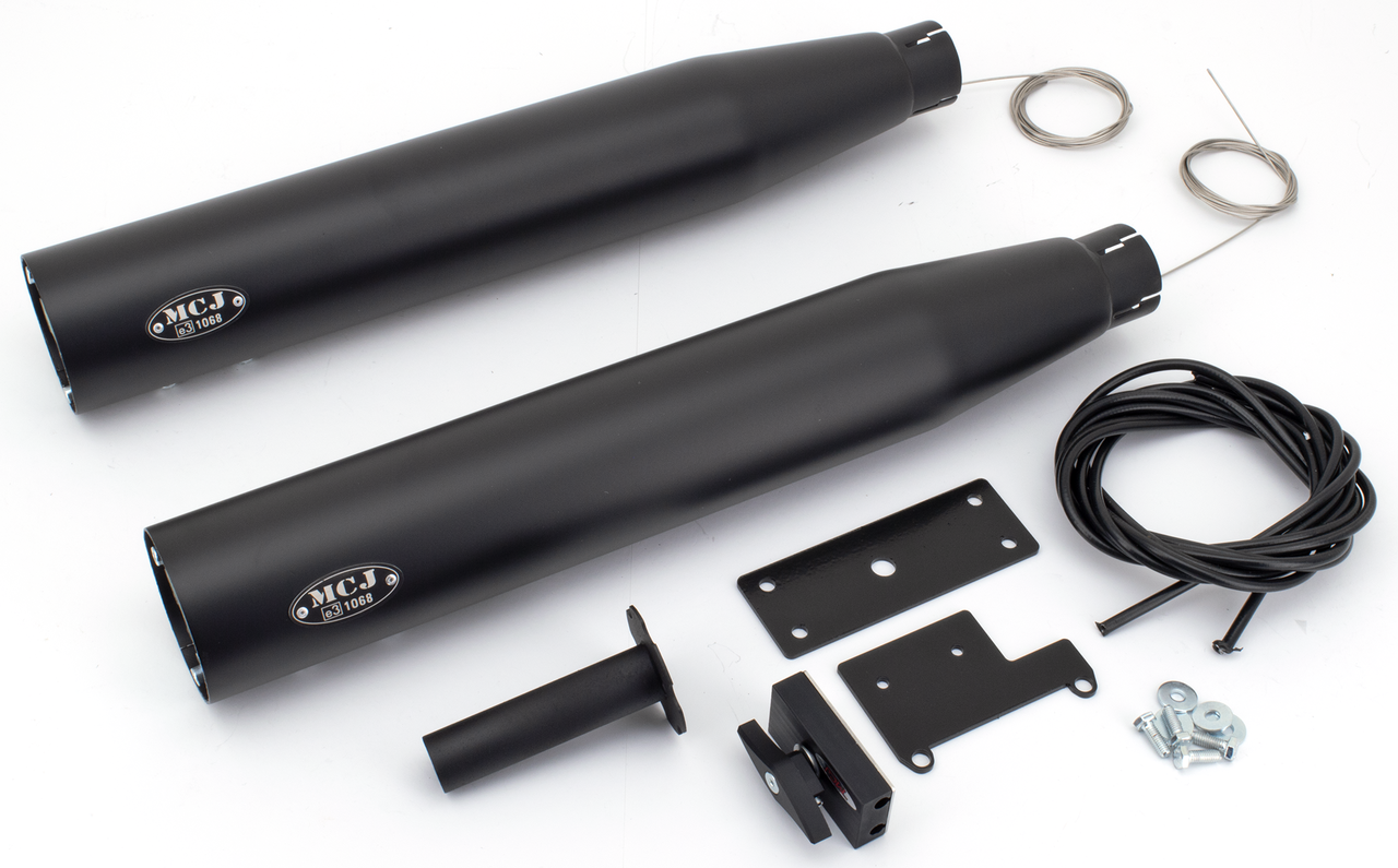 Mcj 2 2 Royal Slip Ons Scout15 16 Black Slip-On & Muffler Mcj Default Title