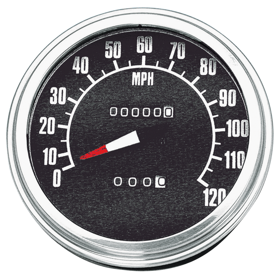 Gzp Speedo Fxwg/Fxst/Flst, Mph, 2.21:1 1 Speedometer Zodiac