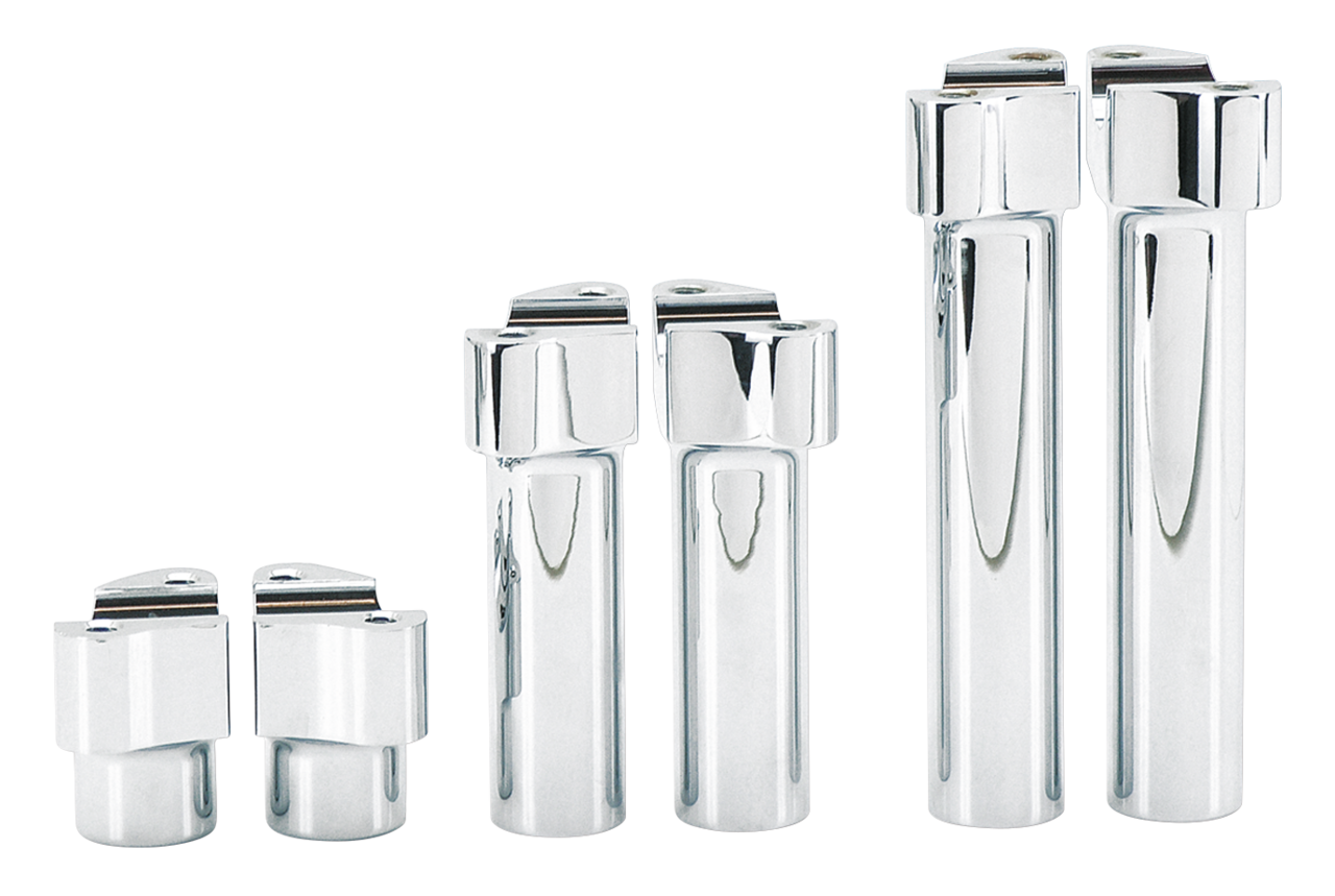 Gzp Chrome Billet Aluminum Riser Set Riser Zodiac