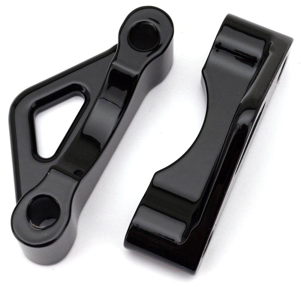 Gzp Blck Tomahawk Fenderspacers 1" Thick Fender Mount Kit & Hardware Zodiac Default Title