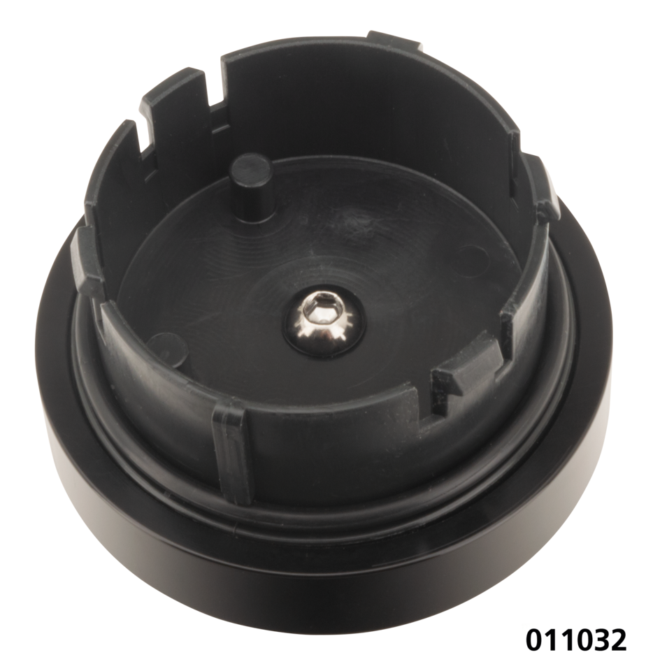 Gzp Blck/Cut Ribbed Dummy Cap 96 17 Fuel Gauge Cap & Dummy Cap Zodiac
