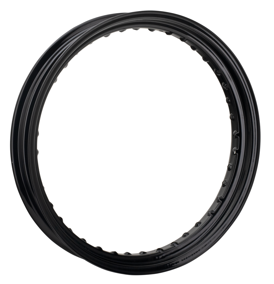 Gloss Black Dc Rim 3.00x19" 40 H 07 Up Wheel Rims V Twin Mfg Default Title