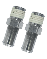 Oil Line Fittings Straight, Pair 9/16 18 Lower End V Twin Mfg Default Title