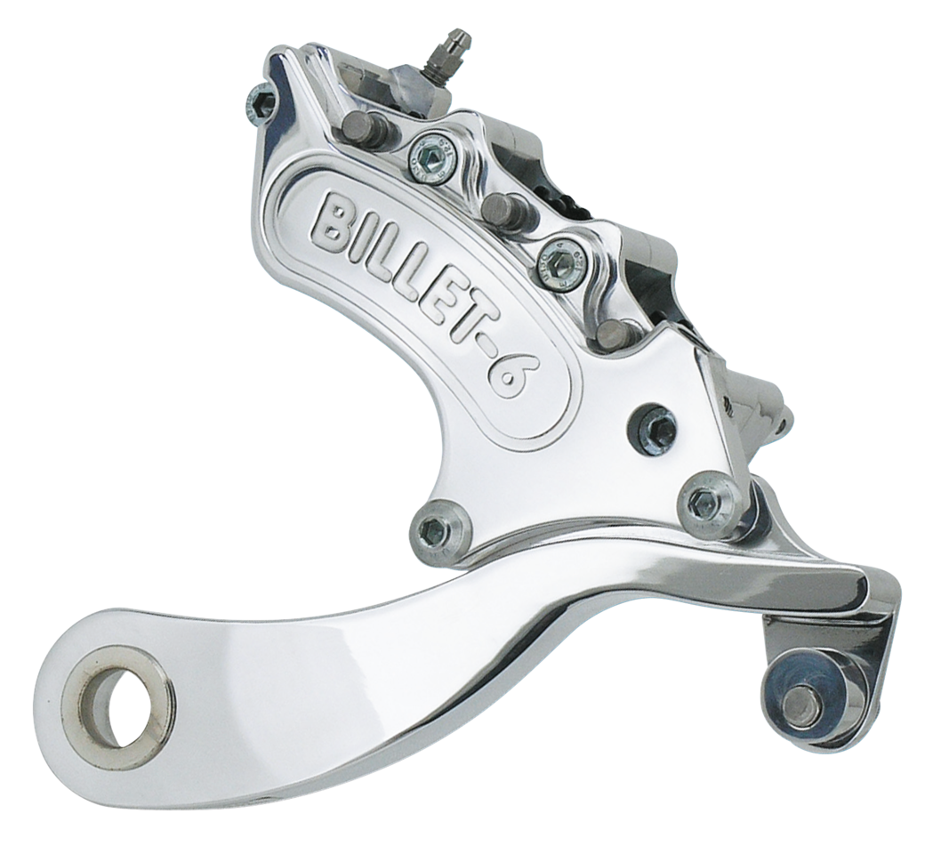 Billet 6 Caliper+Bracket Set Flh/T02 07 Brake Caliper Harrison Billet Default Title