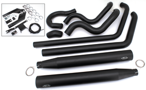Mcj Royal True Duals F*St17 Black 2-2 Full Exhaust System Mcj Default Title