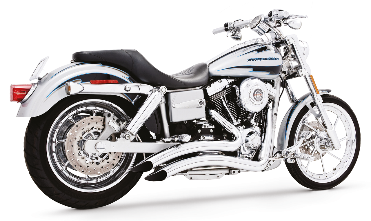 Sharp Curve Radius Chrome Fxd91 05 2-2 Full Exhaust System Freedom Performance Exhaust