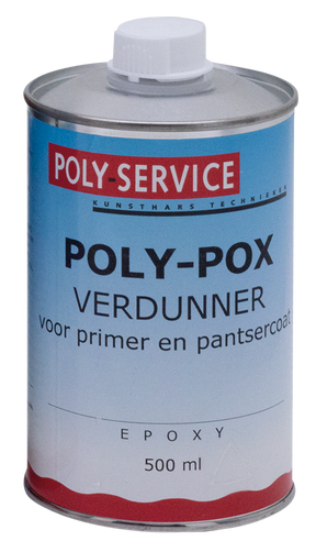 Un 1263 Poly Pox Thinner F/ Primer 500ml Sealant & Adhesive Tank Cure Default Title