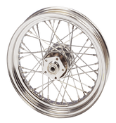 3.50x16 Rear Wheel 86 99 Chrome Spokes Wheel Zodiac Default Title