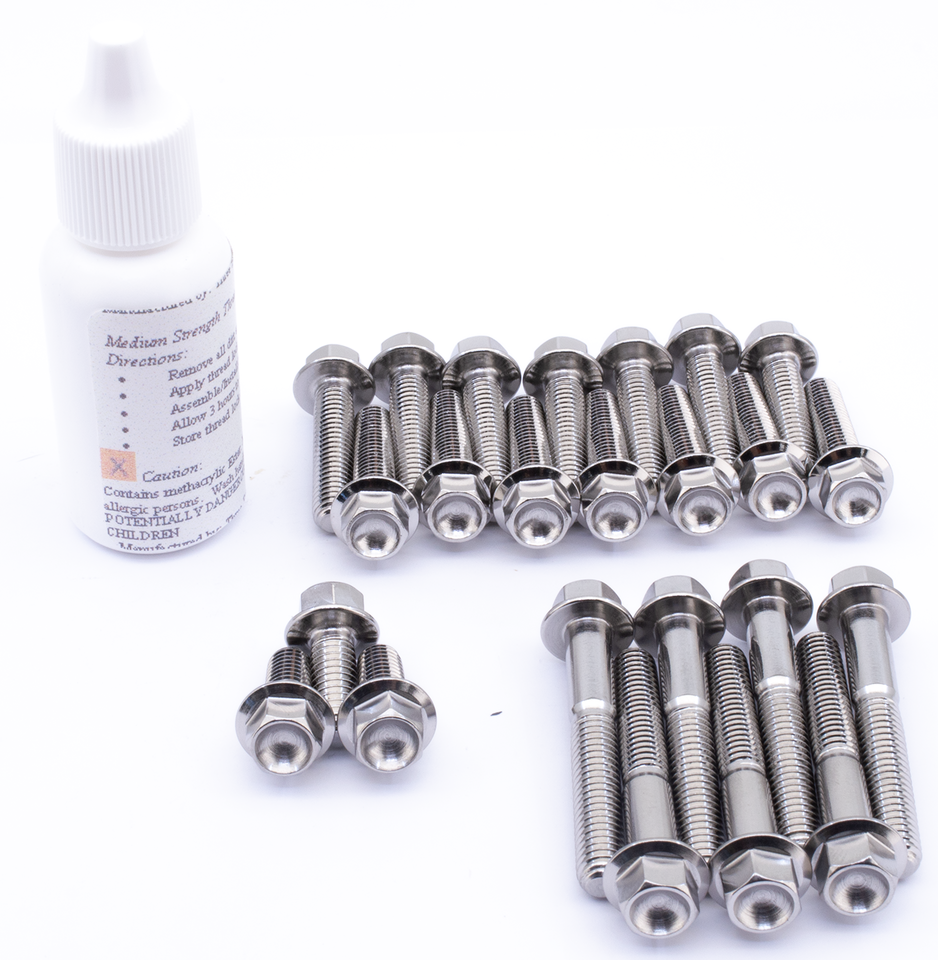 Flange Hex Cltch&Waterp Cvr Kt Vrsc02 17 Fastener Kit Pro Bolt Default Title