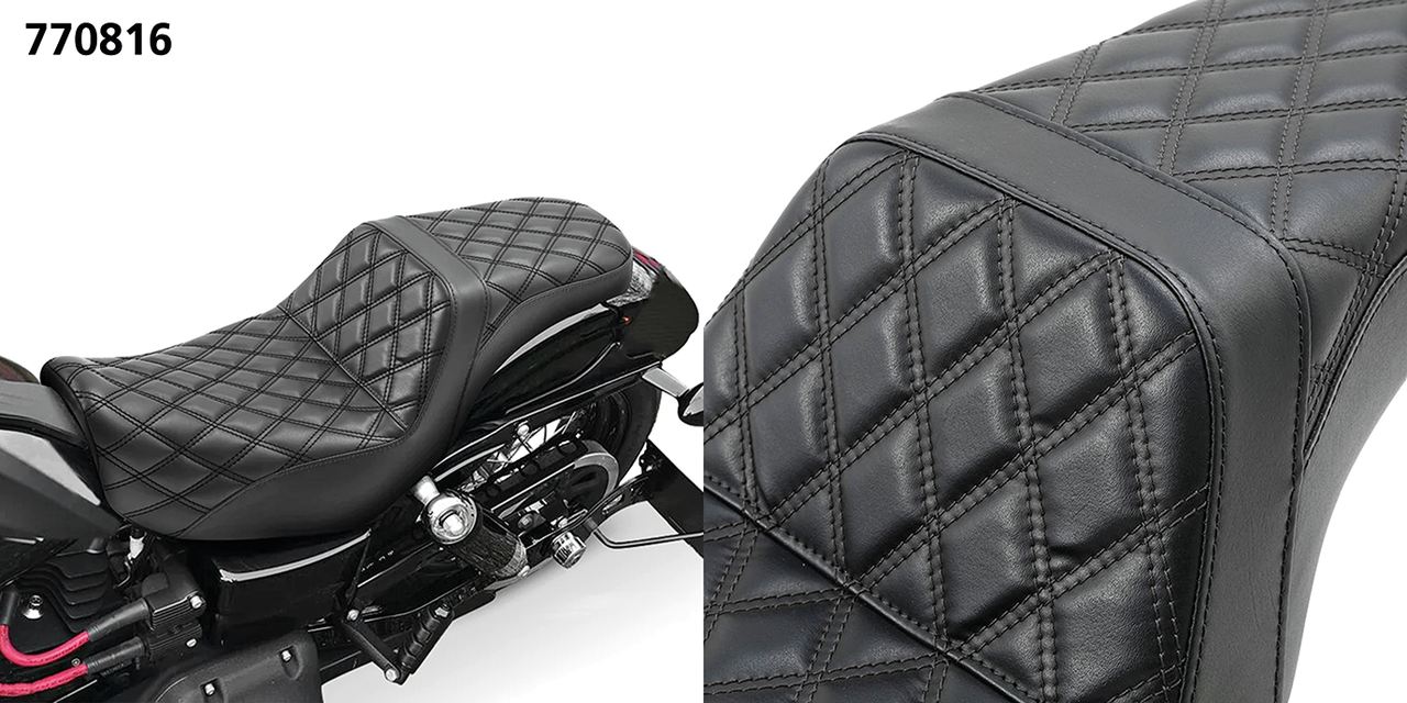 2 Up Diamond 2 Seat Black Fxd06 17 2-Up Seat C.C. Rider