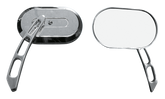 Gzp Chrome Hd Style Oval Mirror Pair Mirror & Component Zodiac Default Title