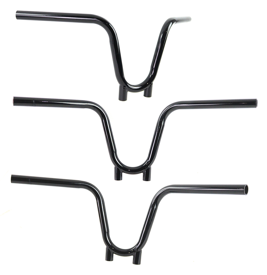1" Nyc Handlebar Black Non Dimpled Handlebar V Twin Mfg