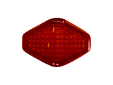 Gzp Replacement Red Lens Only For Zpn162 Turn Signal Lens Zodiac Default Title