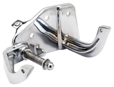 Brake Pedal Mount Plate Chrome Flst86 99 Brake Pedals & Backing Plates V Twin Mfg Default Title