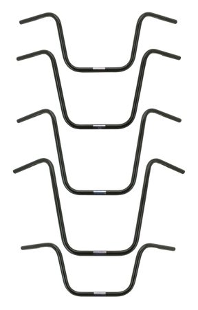 Apehanger Black "Medium" H=310mm 82 Up Handlebar Crc Custom Parts Default Title