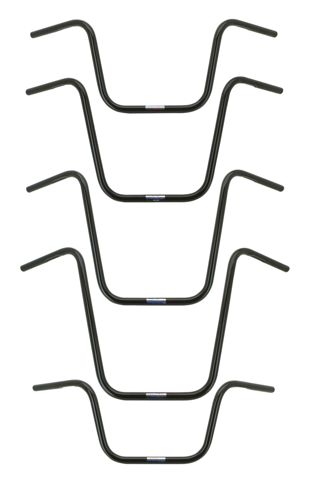 Apehanger Black "Medium" H=310mm 82 Up Handlebar Crc Custom Parts Default Title