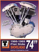 Early Shovelhead Engine Plaque Shop Sign, Banner & Decor V-Twin Manufacturing Default Title