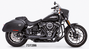 2 1 Turnout St18 Up Chr/Blk 2-1 Full Exhaust System Freedom Performance Exhaust Default Title