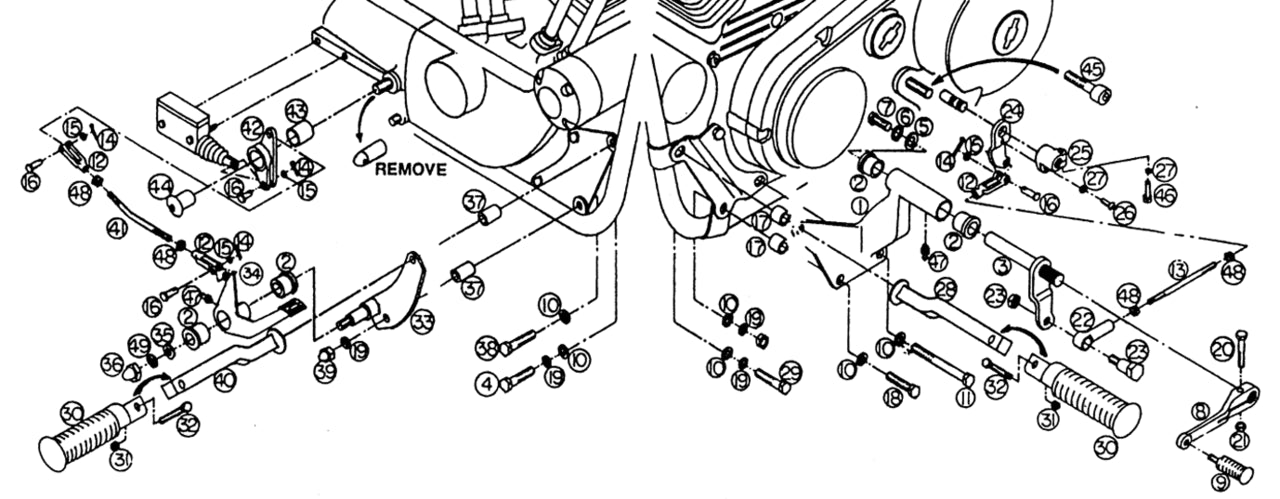 Gzp Brake Brckt For Zpn 056080 & 056025 Foot Control Component Zodiac