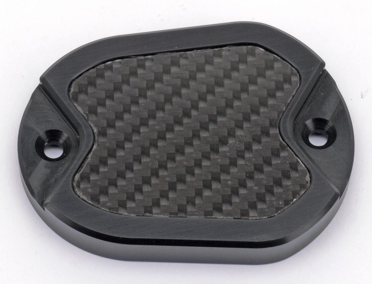 Master Cyl Cover Xl04 17 Carbon/Black Brake Master Cylinder Cover Brass Balls Cycles Default Title