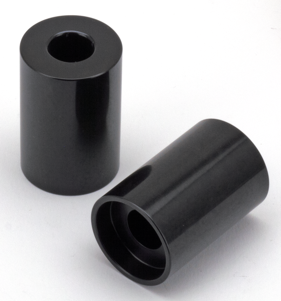 Gzp Blk 1 1/2" Straight Riser Extension Handlebar Risers Zodiac Default Title