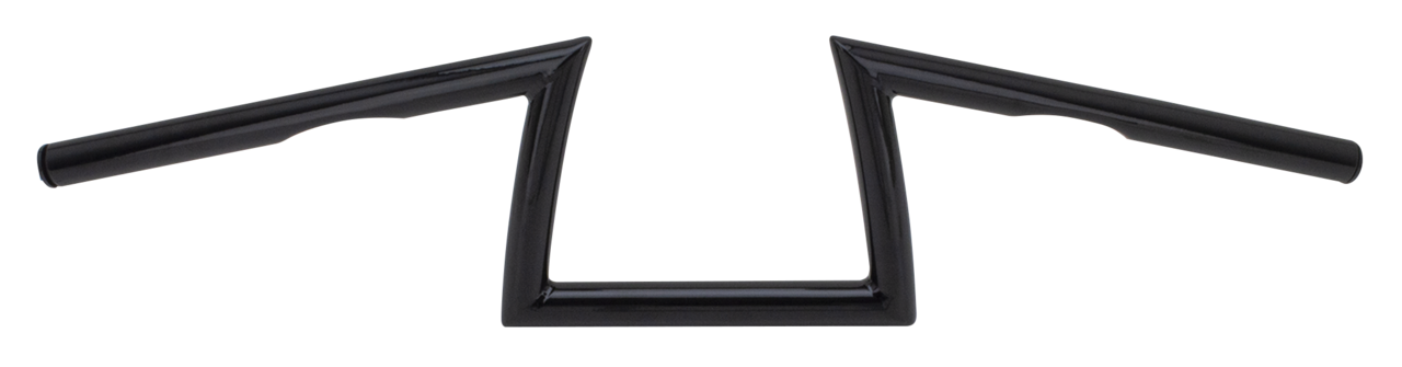 Zcp Donkey Bar 1" Blk Dimpled 6 1/2" One Inch Diameter Handlebars Zodiac