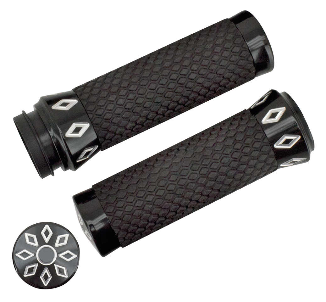 Gzp Argyle Grip Set Cable Gloss Blk/Rawc Grip Zodiac Default Title
