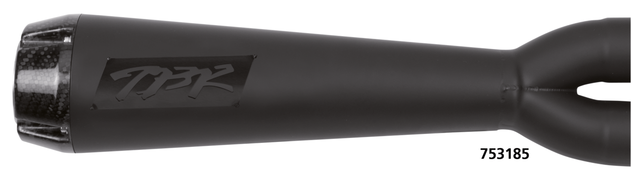 2 Bros Comp S 2 1 Flfb/Fxbr18 Blk/Carbon 2-1 Full Exhaust System Two Brothers Racing