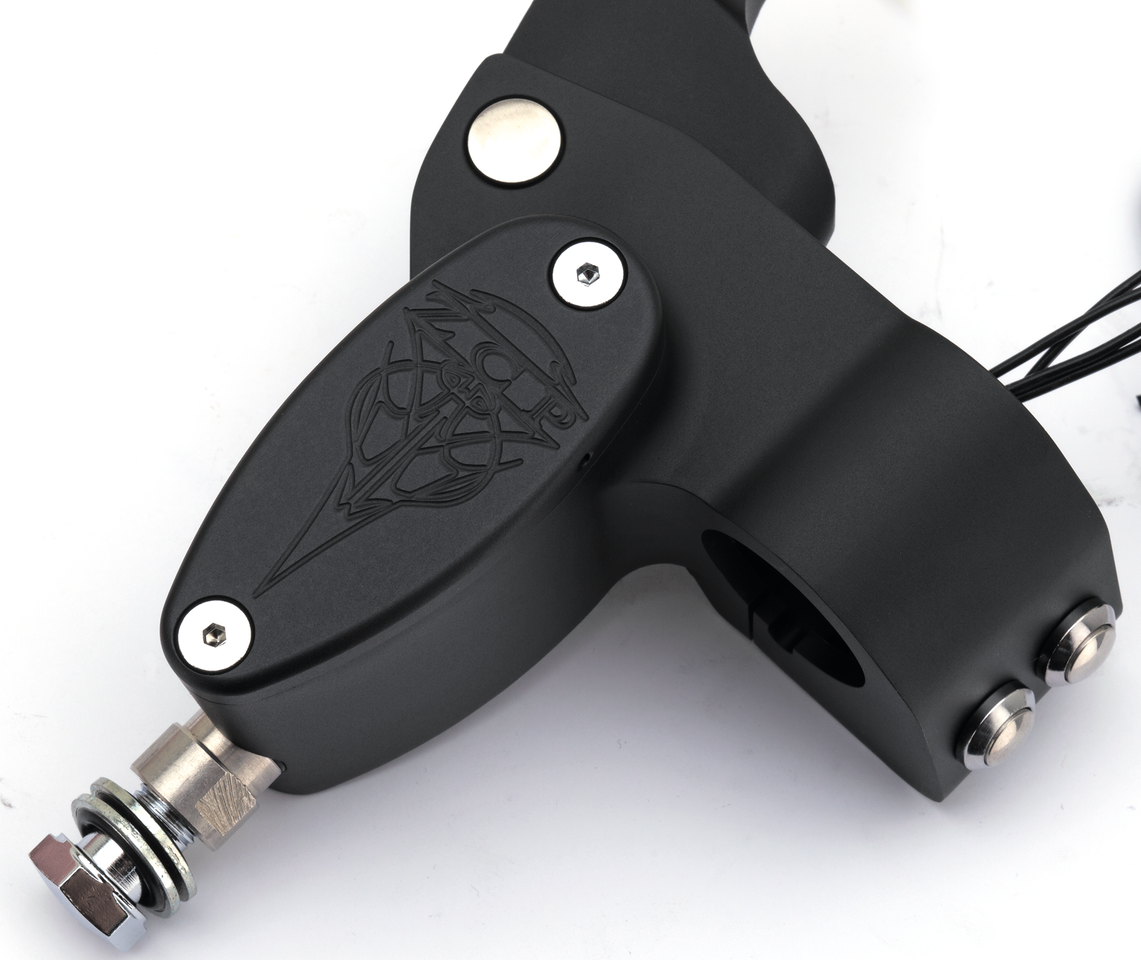 Zcp Black Billet H/B Contr W/Cl Cable Handlebar Controls Zodiac