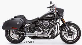 2 1 Turnout St18 Up Chr/Blk 2-1 Full Exhaust System Freedom Performance Exhaust Default Title